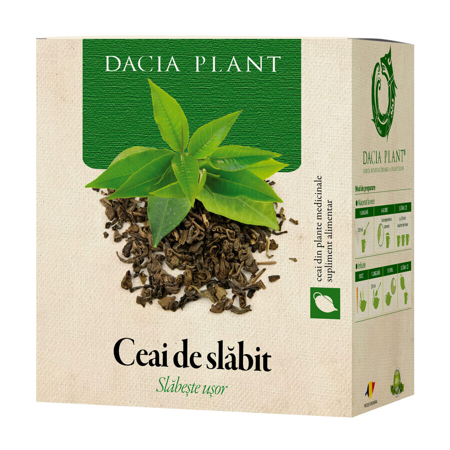 Té adelgazante, 50g, Dacia Plant