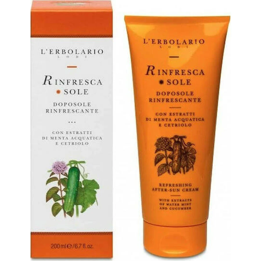 L' Erbolario Cremă After Sun Răcoritoare Pentru Corp 200ml