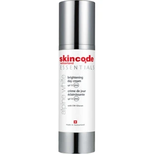 Skincode Essentials Alpine White Alpine White Sun Protection Factor (SPF15) Crème de jour hydratante et anti-imperfections avec vitamine C 50ml