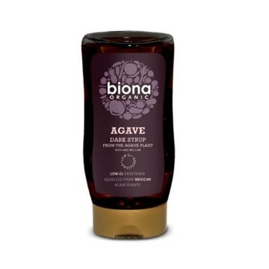 Sirope de Agave Eco Dark, 250 ml, Biona