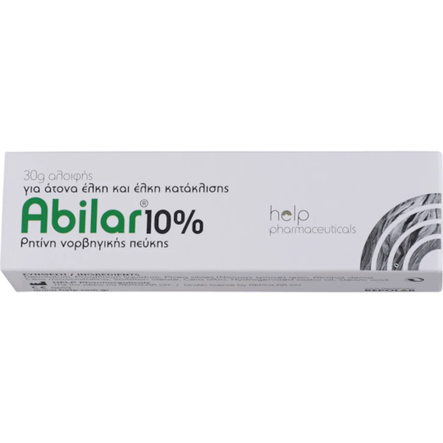 Repolar Abilar 10% 30gr Crème voor genezing, brandwonden & littekens 30gr