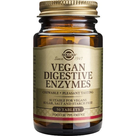 Solgar Vegan Digestive Enzymes Gluten Free 50 tabs