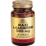 Solgar L-karnityna z karnityną 500 mg i niearomatyzowanym smakiem 30 tabletek: ceny i cechy