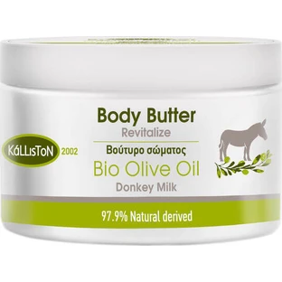 Kalliston Bio Olive & Donkey Milk Nawilżające masło do ciała z oślim mlekiem do skóry suchej/bardzo suchej i wrażliwej 200ml