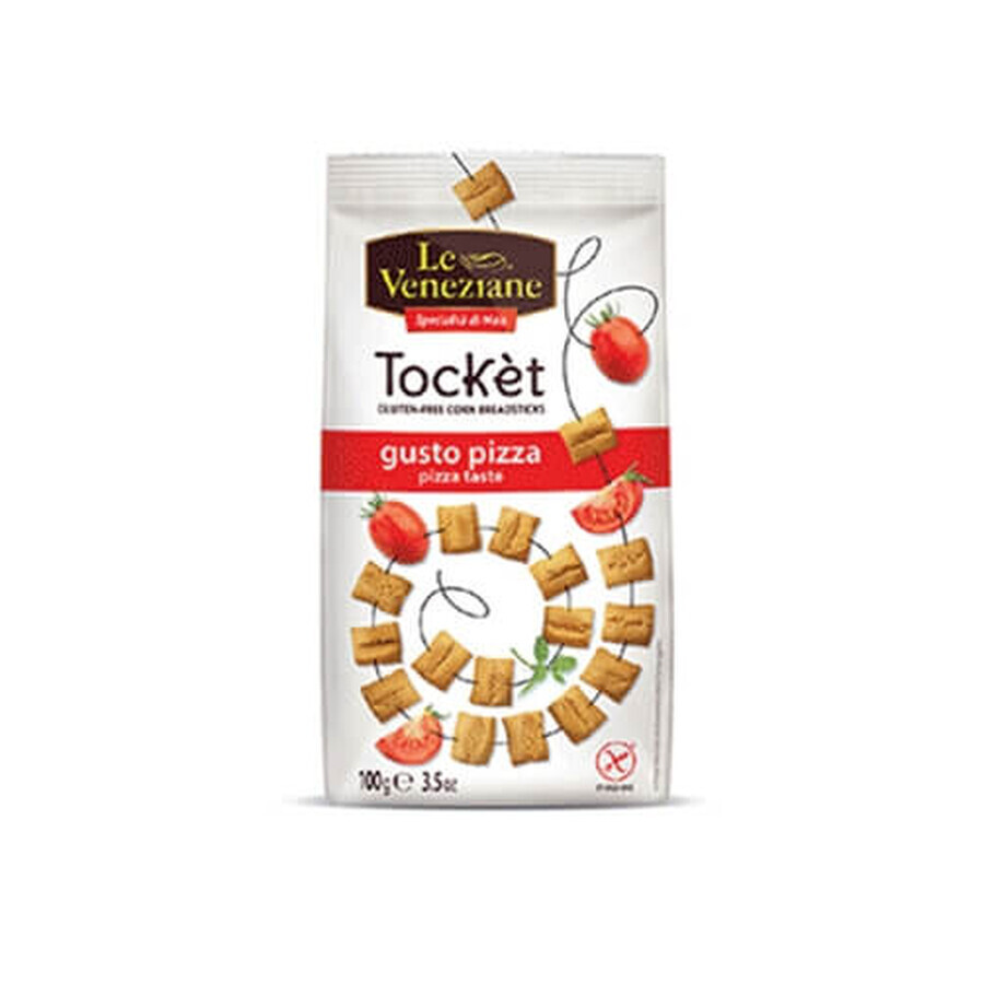 Tocket snack sabor pizza, 100 g, Le Veneziane