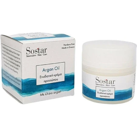 Sostar Focus Arganolie Hydraterende Dag Gezichtscrème met Aloë Vera & Arganolie 50ml