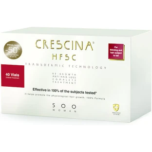 Labo Crescina Transdermic HFSC 500 Ampule pentru păr pentru căderea părului pentru femei 40x3.5ml