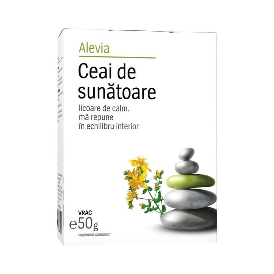 Ceai de sunătoare, 50 g, Alevia