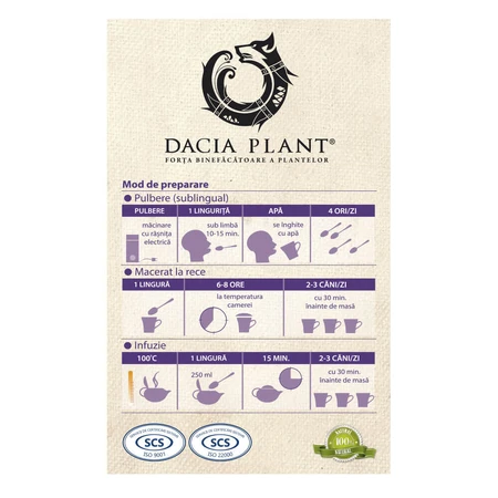Sint-janskruid thee, 50g, Dacia Plant