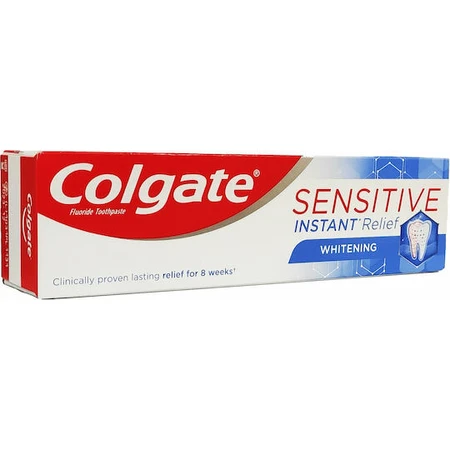 Colgate Sensitive Instant Relief Whitening Pasta do zębów dla wrażliwych zębów i wybielania 75ml: ceny i cechy