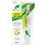 Dr.Organic Tea Tree Pasta de dientes antibacteriana para el blanqueamiento y la placa 100ml