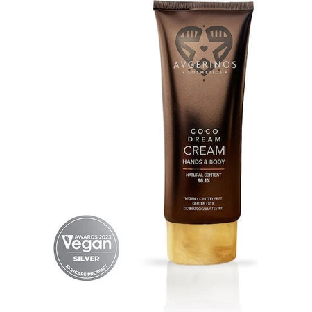 Avgerinos Cosmetics Coco Drean Crema hidratant pentru corp cu Aromă Nucă de cocos pentru toate tipurile de piele 200ml
