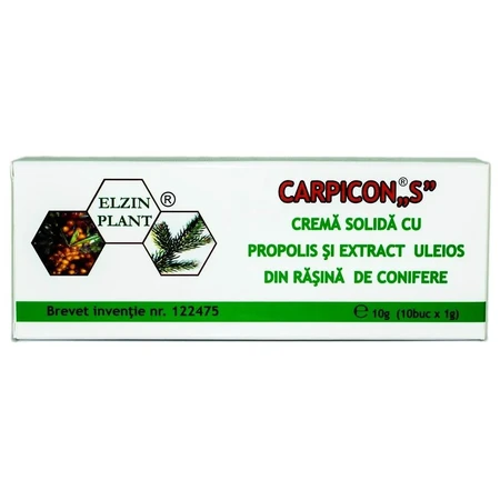 Zetpillen Carpicon S, 10 stuks x 1 g, Elzin Plant