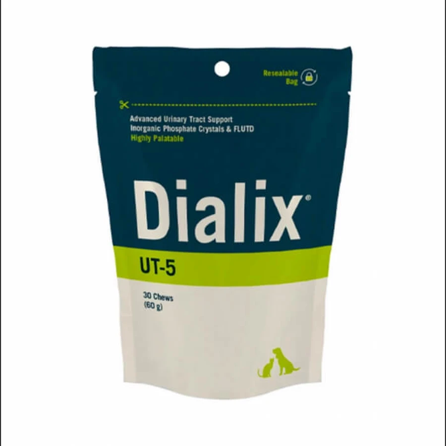 Nahrungsergänzungsmittel, senkt den pH-Wert im Urin, DIALIX®UT-5, Vetnova - 30 Tabletten