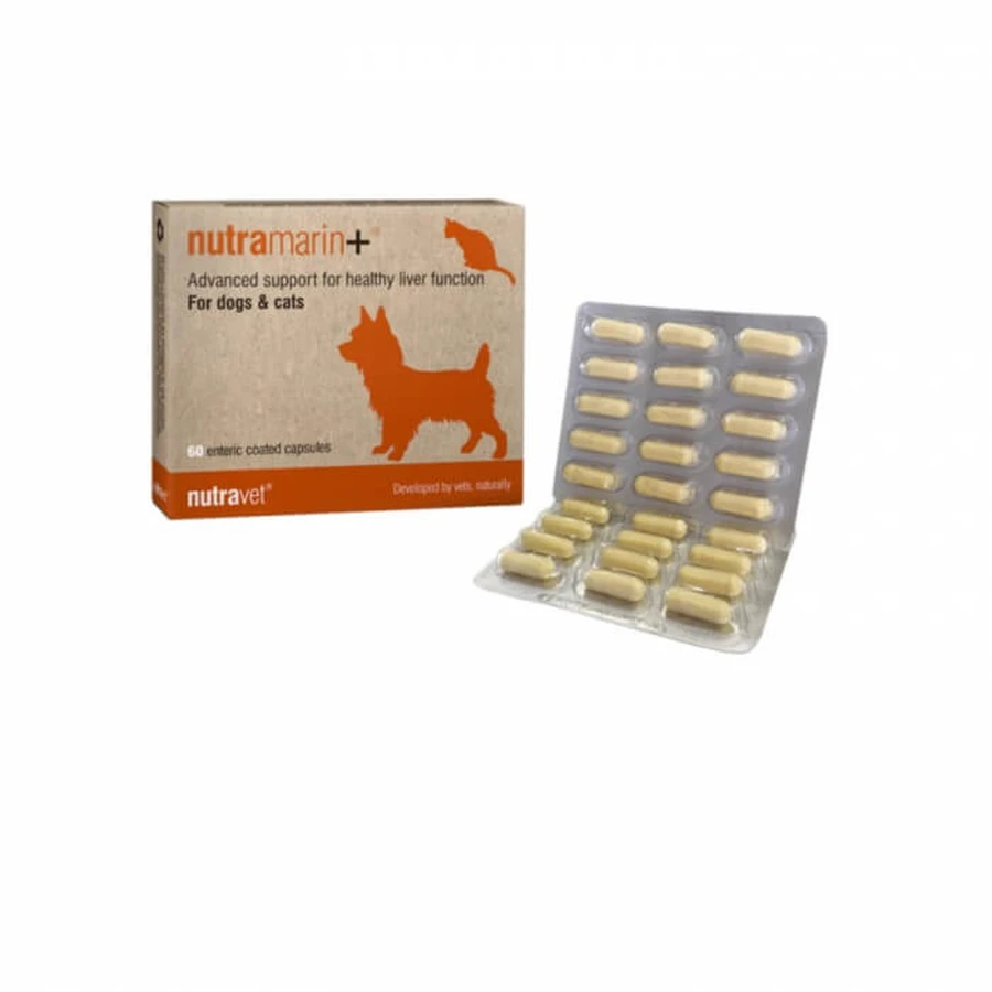 Nutravet NUTRAMARIN+ für Hunde und Katzen, 30 Tabletten