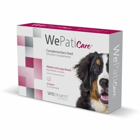 WePatiCare Razas Medianas y Grandes, caja x 30 comprimidos