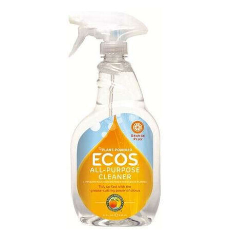 Ecos Naranja Spray Limpiador de Superficies, 650 ml, Earth Friendly