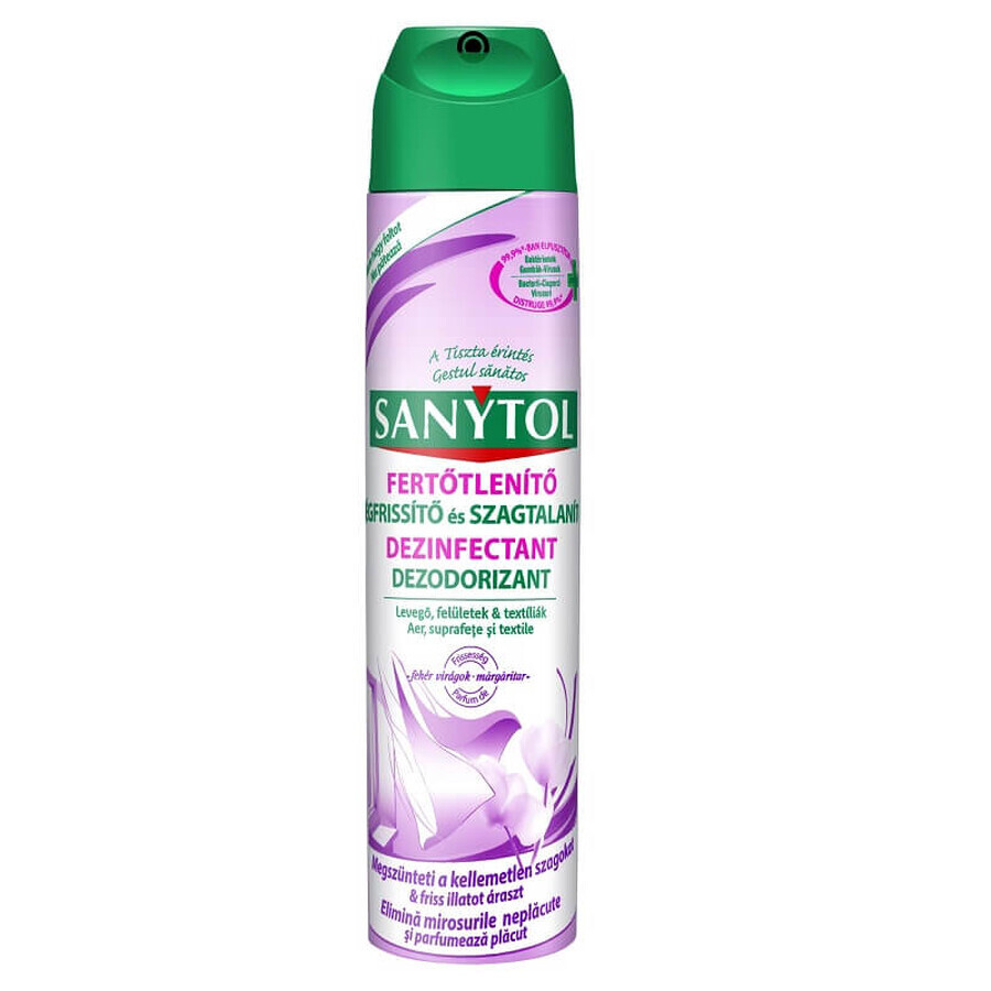 Desinfectante Desodorante Spray con Margaritar, 300 ml, Sanytol