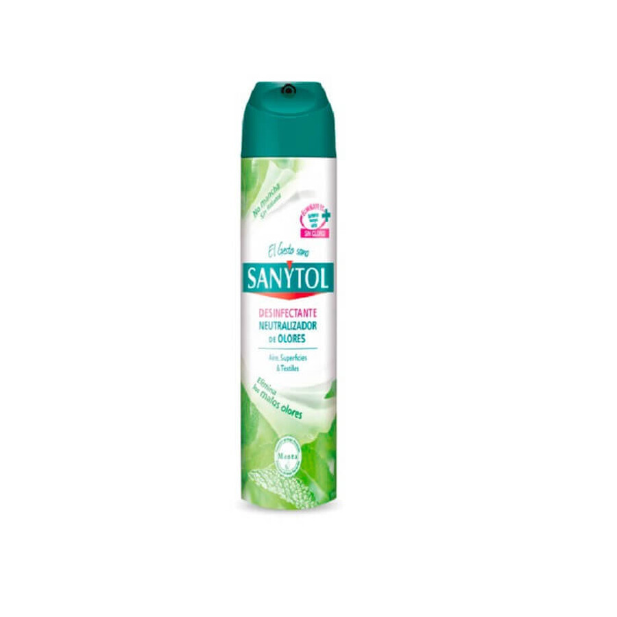 Deodoriserende desinfecterende spray met munt, 300 ml, Sanytol