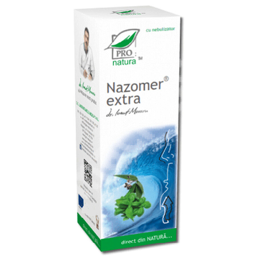 Nazomer spray nasal con nebulizador extra, 30 ml, Pro natura