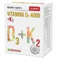 Vitamina D3 4000 IU și K2 150 µg, 30 capsule, Parapharm