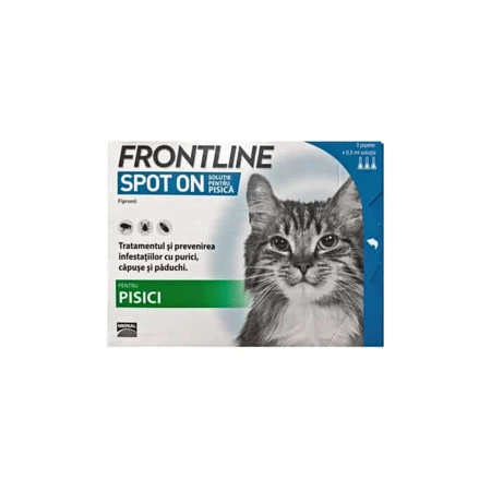 Frontline Spot On Cat -1 Pipeta przeciwpasożytnicza: ceny i cechy