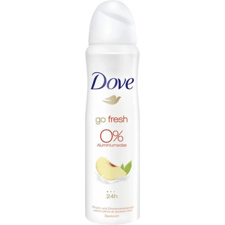 Dove Go Fresh Peach Dezodorant w sprayu 150ml: ceny i cechy