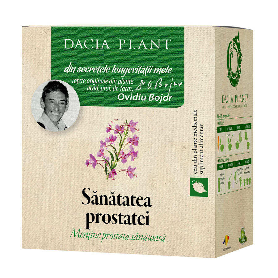 Tisana Salud de la próstata, 50 g, Dacia Plant