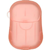 Mini Savon en Papier à Usage Unique Flippy Boîte Portable Flippy Adaptée aux Voyageurs 20 Pièces Orange