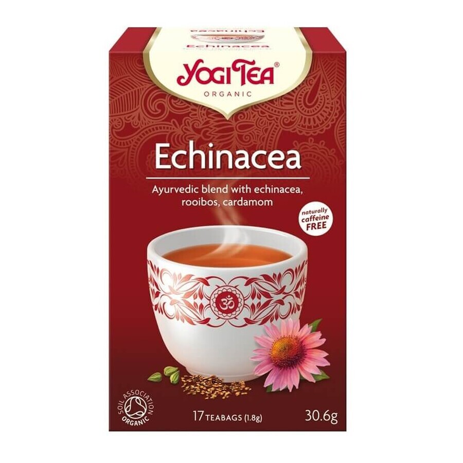 Echinacea thee, 17 builtjes, Yogi Tea