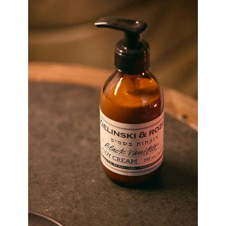 Crema corpo alla vaniglia nera 195ml