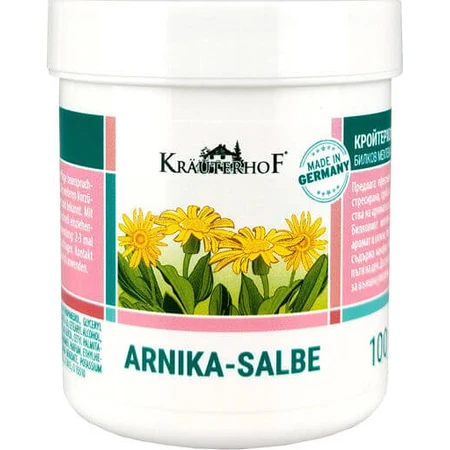 Krauterhof Cremă Arnica cu acțiune antiinflamatoare 100ml