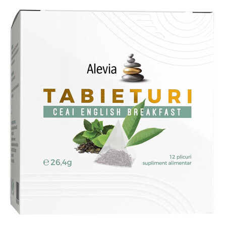 Té desayuno inglés Tabieturi , 12 bolsitas, Alevia