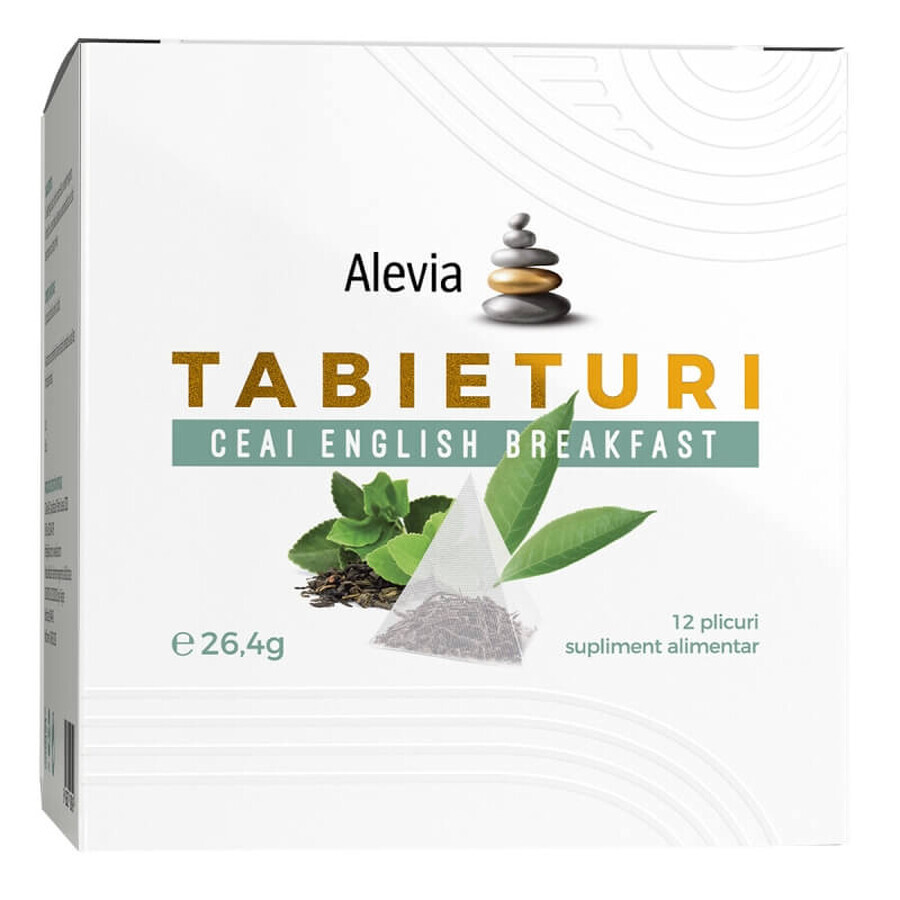 Té desayuno inglés Tabieturi , 12 bolsitas, Alevia