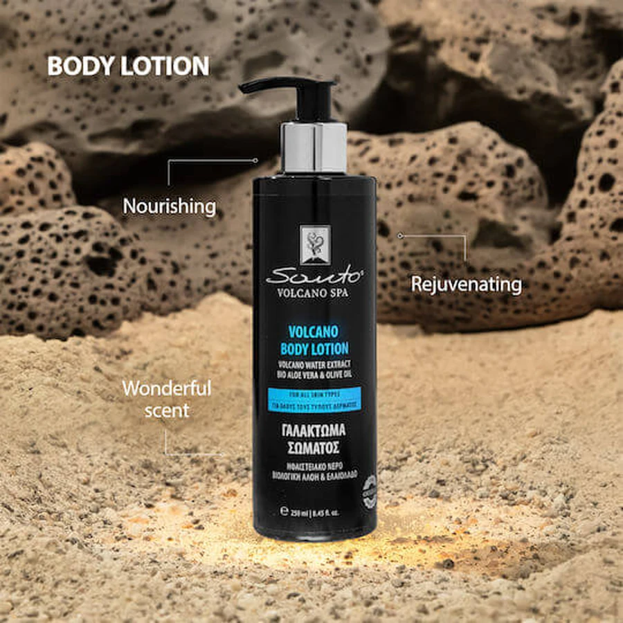 OliveSpa Santo Volcano Spa Loțiune hidratant pentru corp pentru toate tipurile de piele 250ml
