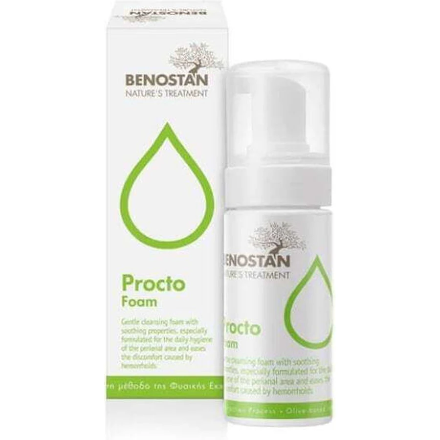 Benostan Procto EVA Schäumender EVA Hämorrhoiden-Schaum 100ml