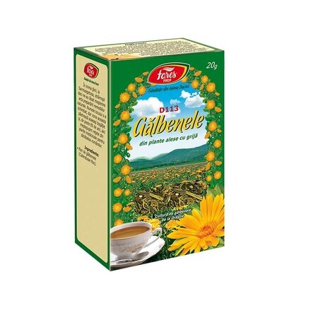 Flores de caléndula de té, D113, 20 g, Fares