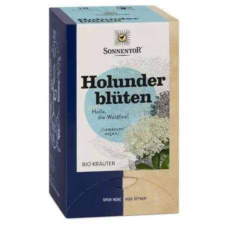 Vlierbloesemthee Eco, 18 builtjes, Sonnentor