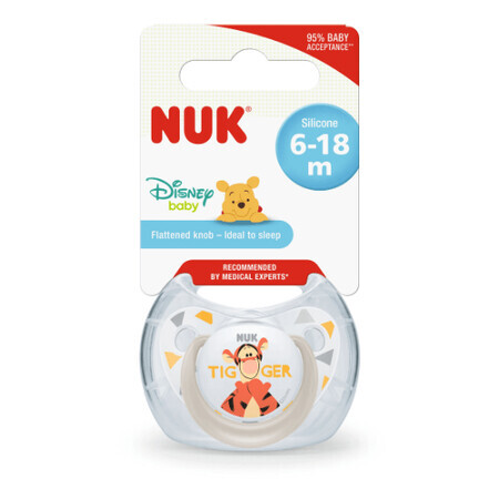 Sucette en silicone M2, 6-18 mois, Nuk