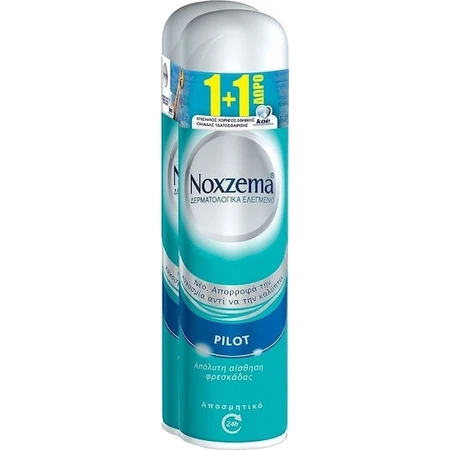Noxzema Pilot Dezodorant 24h Dezodorant w sprayu 2x150ml: ceny i cechy