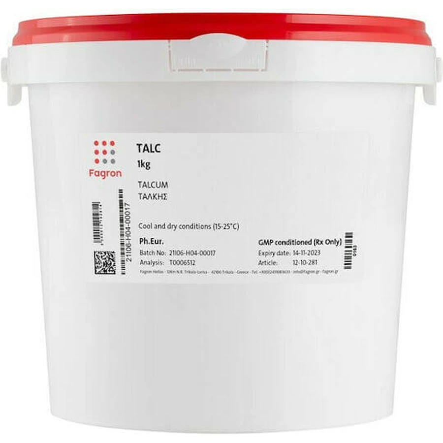 Fagron Talc pour la cicatrisation et Escare 1000gr