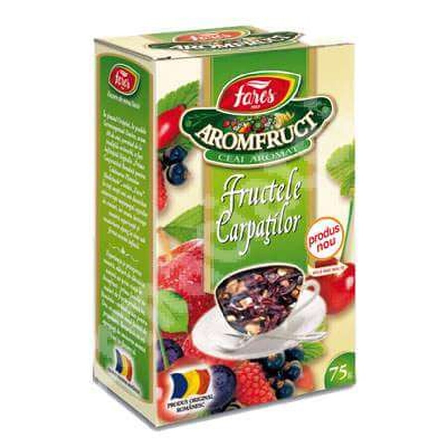 Té Frutas Cárpatos Aromafruit, 75 g, Fares