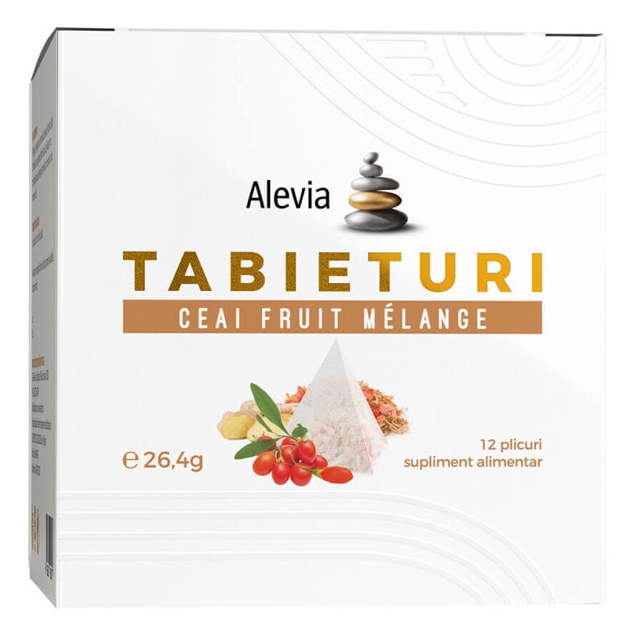 Té fruta melange Tabieturi , 12 bolsitas, Alevia