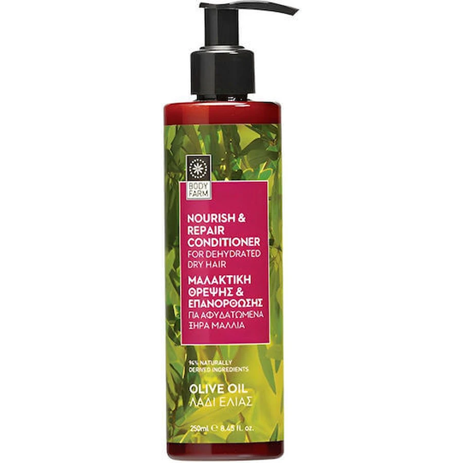 Bodyfarm Conditionneur pour cheveux secs Conditionneur hydratant pour cheveux secs 250gr 250ml