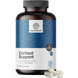 Healthy World Cortisol Support Anxiety Supplement 180 gélules