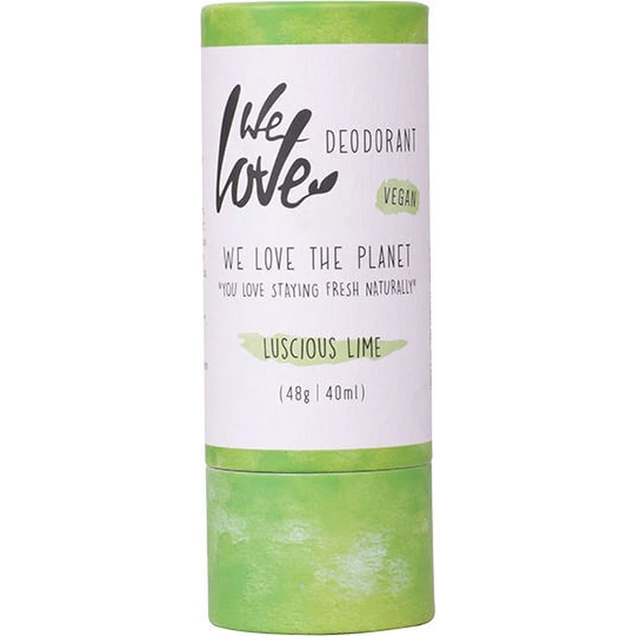 We Love The Planet Deodorant Lime Luscious Deodorant Natural sub formă de Stick Fără aluminiu 48gr