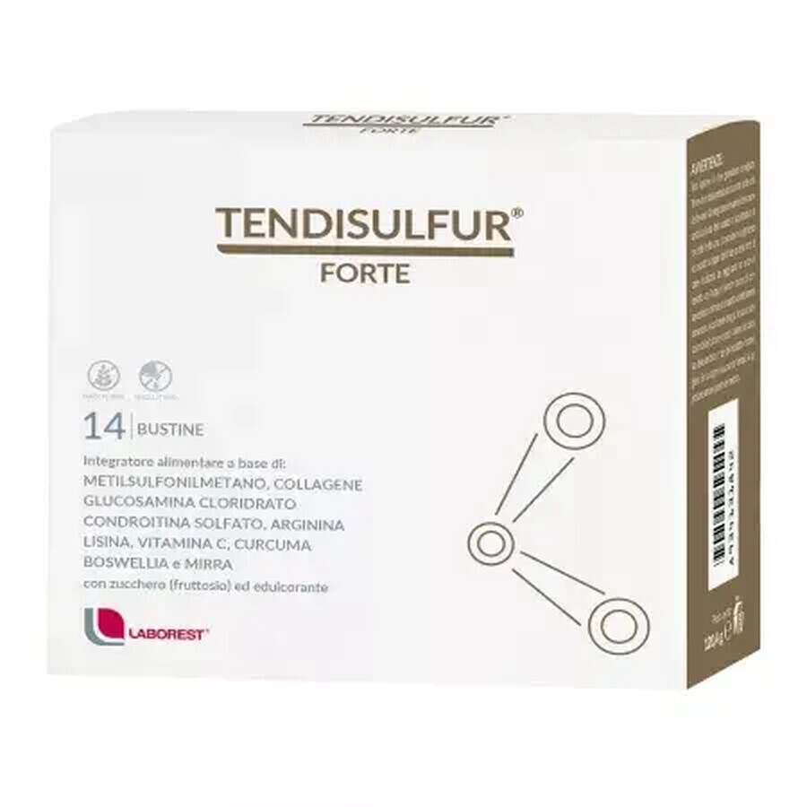 Tendisulfur Forte, 14 sobres, Laborest Italia