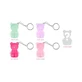 Luciu de buze si breloc ursulet The rare bears blind box, Diverse culori, 1 bucata, Essence
