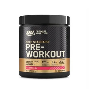 Pre Workout cu aroma de pepene rosu Gold Standard, 330 g, Optimum Nutrition