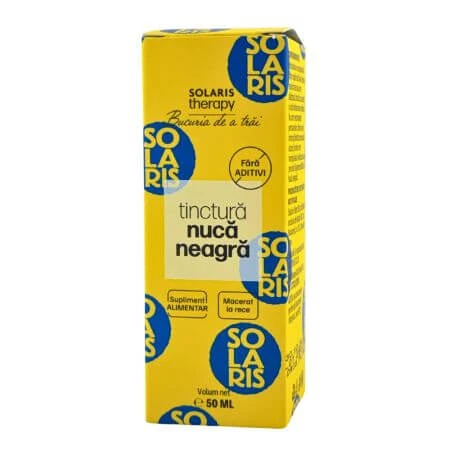 Teinture de noix noire, 50 ml, Solaris